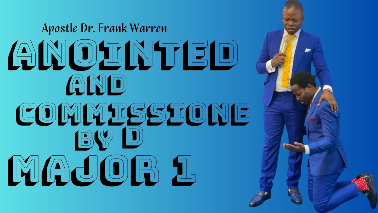 MAJOR 1 BLESSES APOSTLE DR. FRANK WARREN