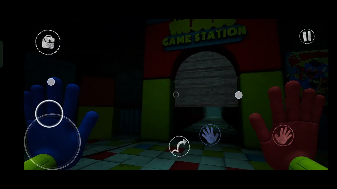 Trying to escape mommy long legs.