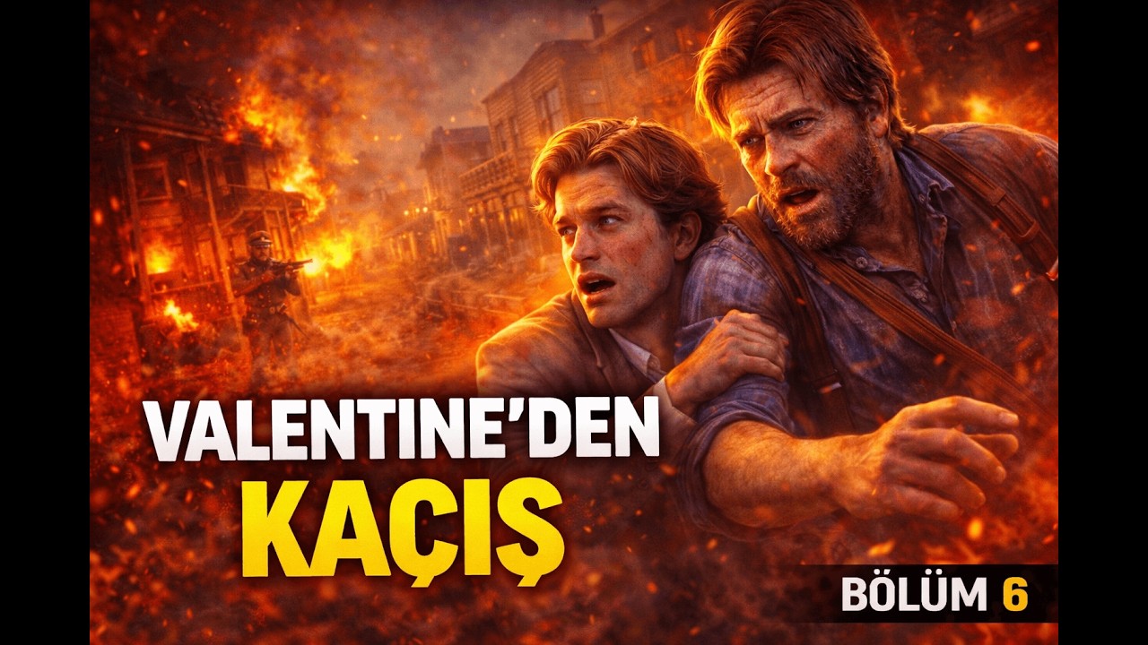 VALENTİNE’DEN KAÇIŞ! | RED DEAD REDEMPTION 2  Türkçe  Bölüm 6