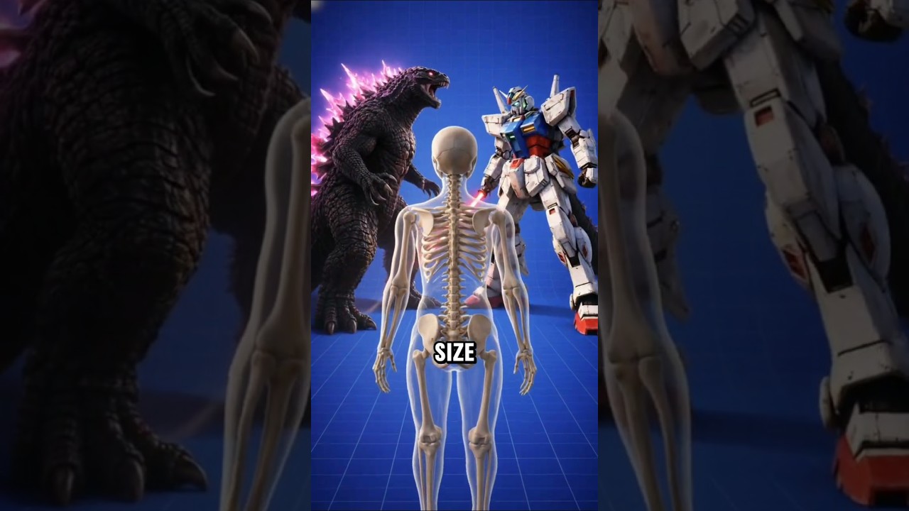 Godzilla vs Gundam (Same Size) 🦖⚔️ Who REALLY Wins? | Monster vs Mech