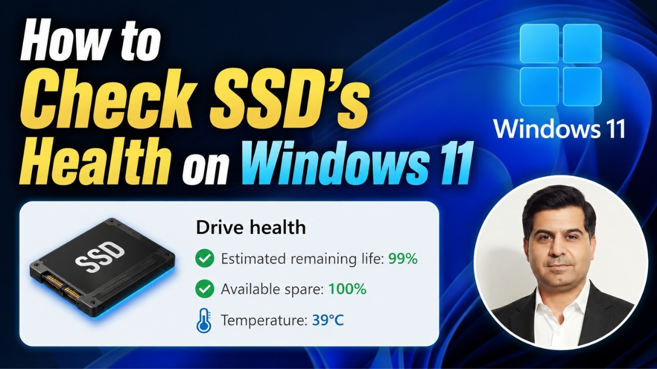 How to Check SSD's Health on Windows 11