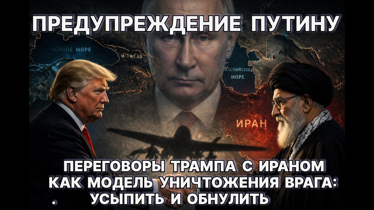 Предупреждение Путину. Хитрость Трампа с Ираном - как обман врага: усыпить и обнулить / #ЗАУГЛОМ