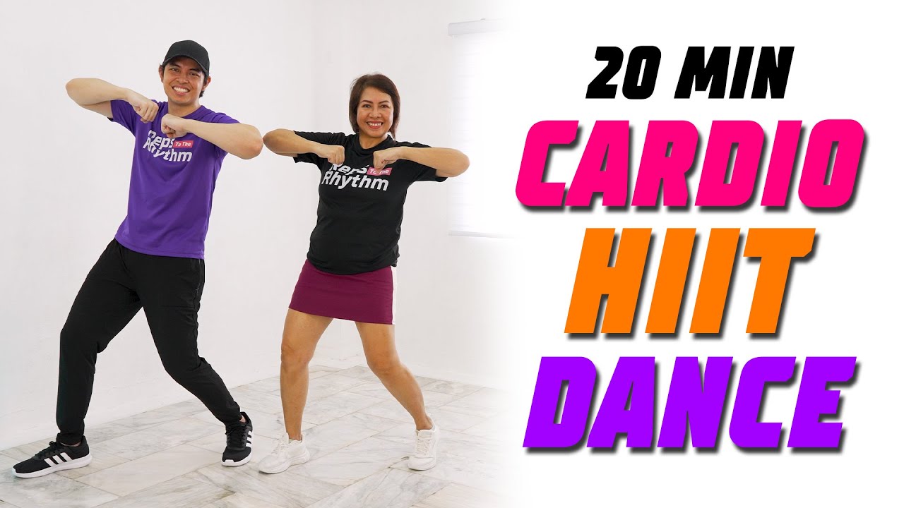 20 MIN HEARTBEAT ON FIRE -  CARDIO DANCE HIIT / fast, fun, on the beat • Workout #263