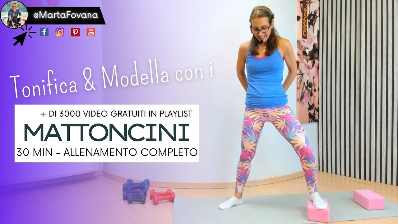 30 Minuti di Allenamento con Mattoncini Yoga | Total Body per Forza, Equilibrio e Flessibilità