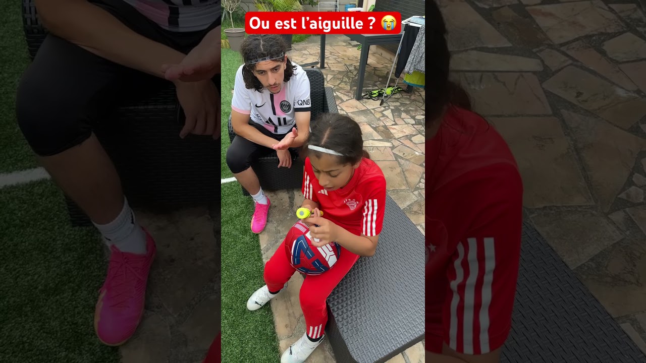 Ou est l&rsquo;aiguille pour gonfler le ballon ? 😭