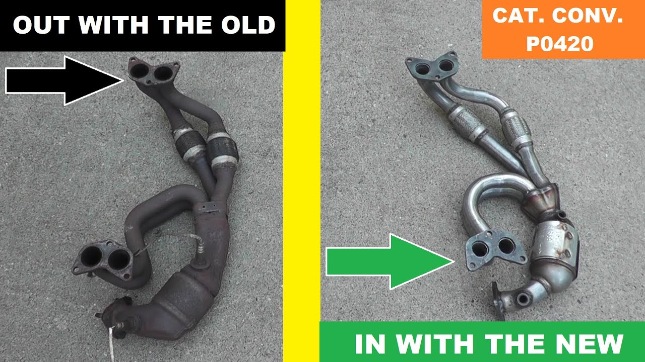 Subaru P0420 Catalytic Converter Replacement with Basic Hand Tools