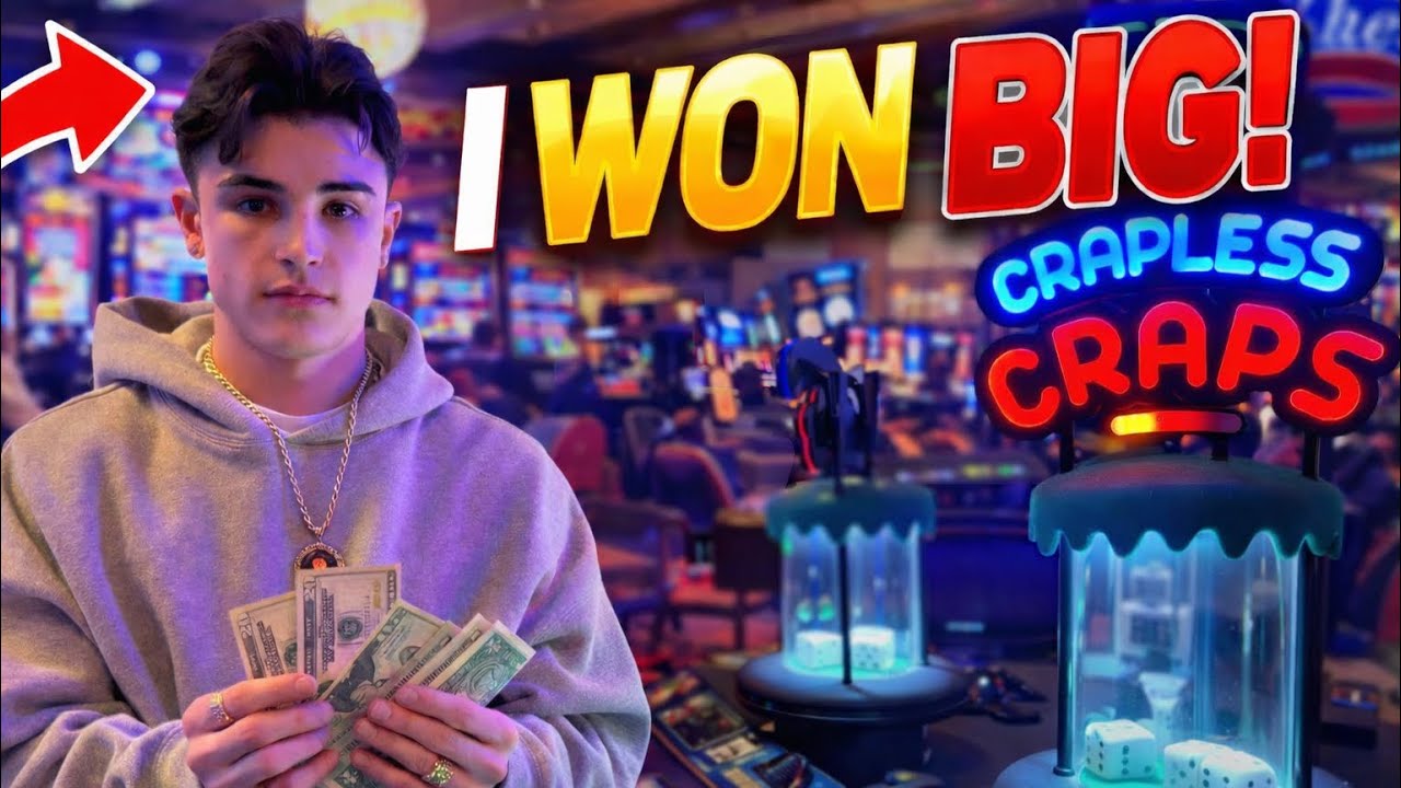 I Broke The Crapless Bubble Craps Machine Winning