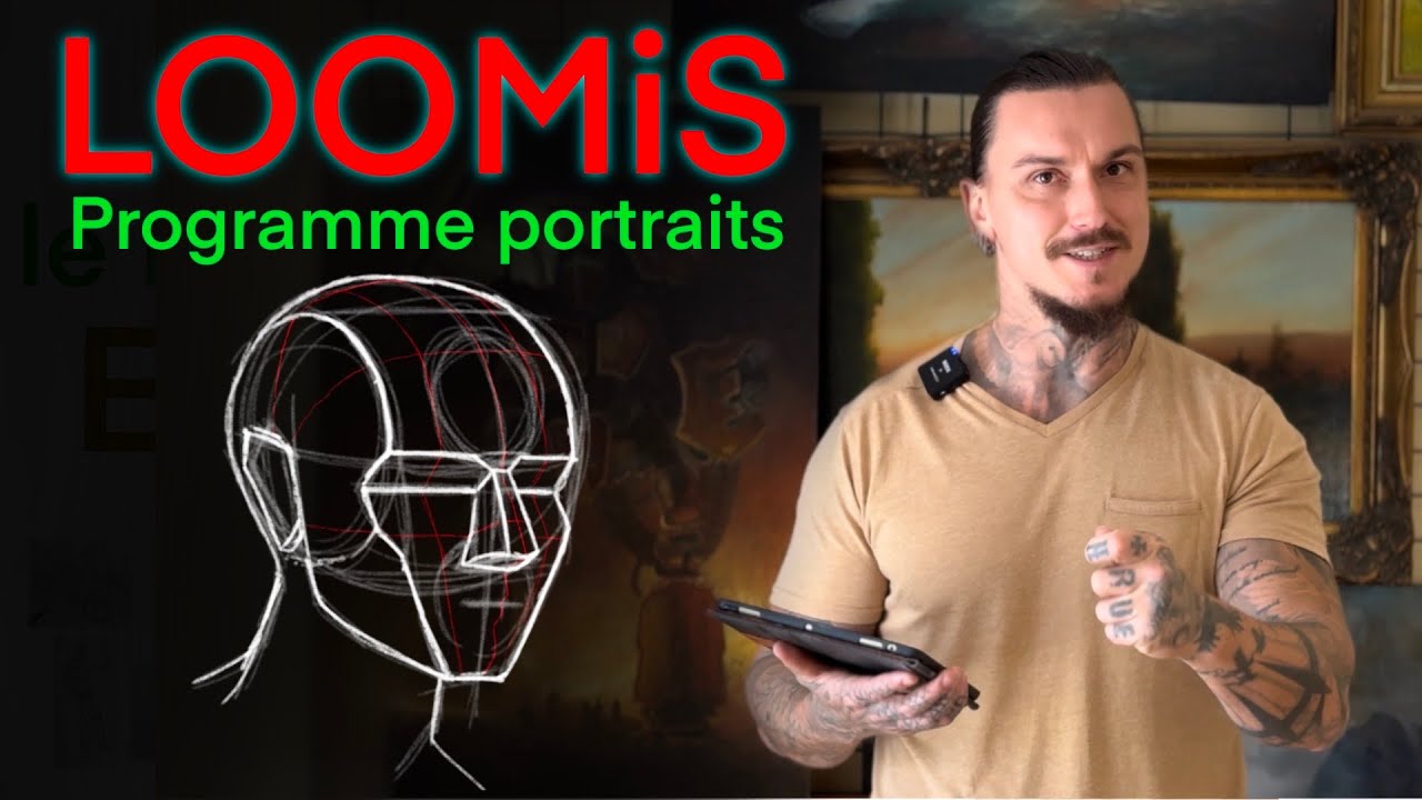LOOMIS / ASARO. Programme d’entraînement pour le portrait.