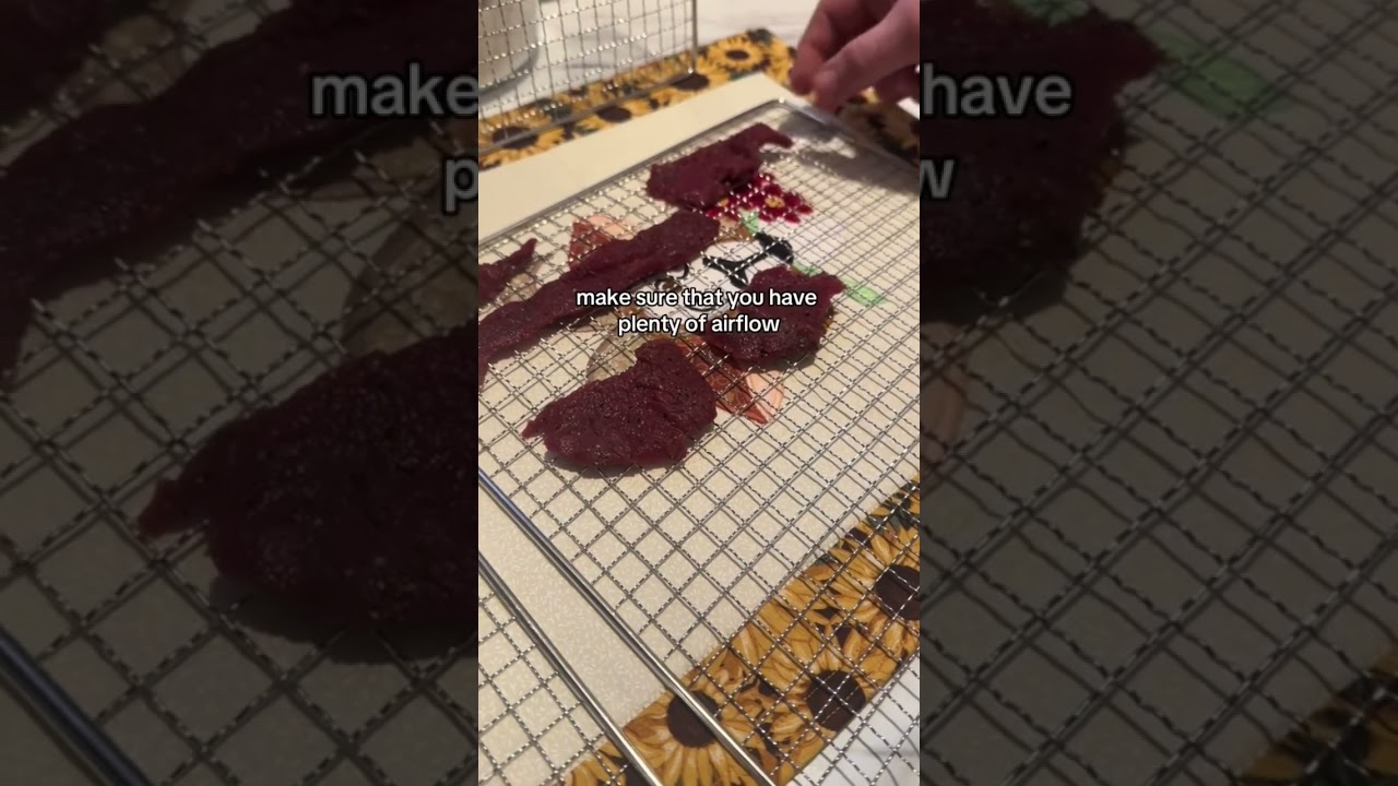 ЛУЧШИЙ в мире рецепт вяленого мяса оленя! #deerjerky #recipe #dehydrator