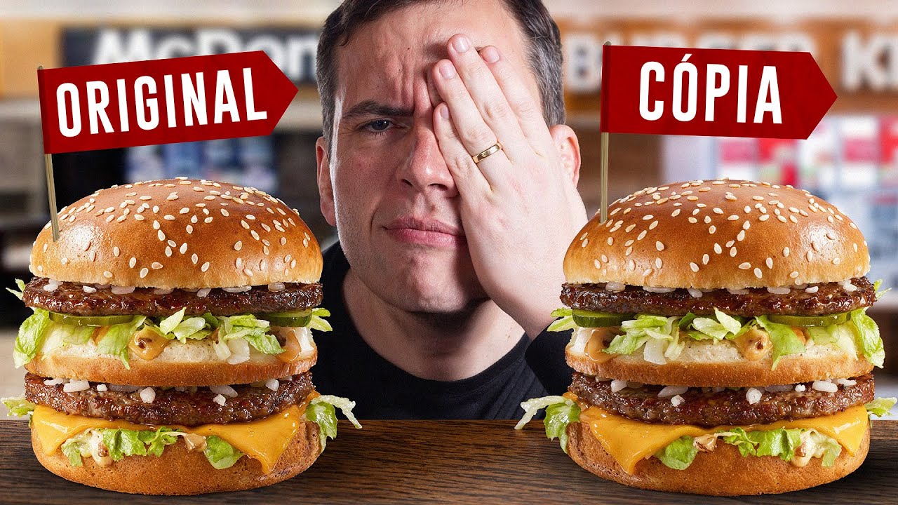 BURGER KING E O BOB'S COPIARAM O BIG MAC do MÉQUI