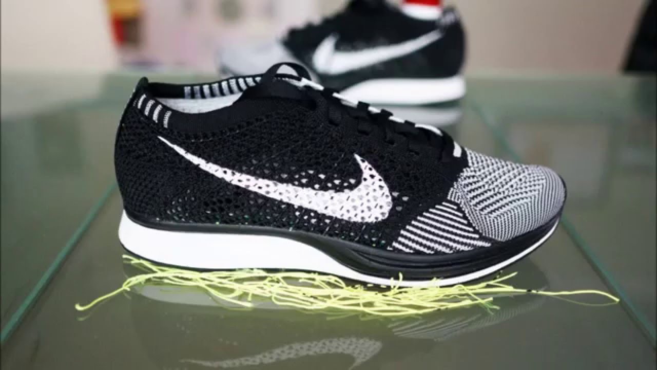 DIY Volt Removal - Nike Flyknit Racer 2 (Black/White/Volt)
