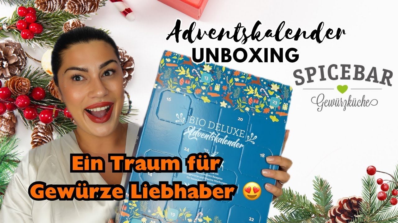 Spicebar Adventskalender 2024 Unboxing - Adventskalender 2024 Unboxing l Elanhelo