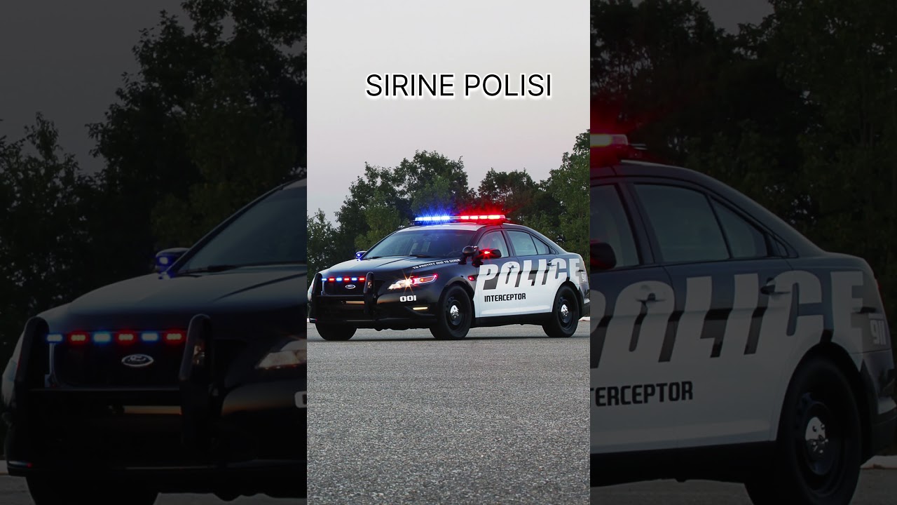 Suara Sirine Polisi 🚨 | Mobil Patroli #shortvideo #sirinepolisi #shorts