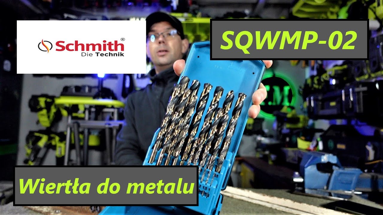 Wiertła do metalu Schmith SQWMP-02