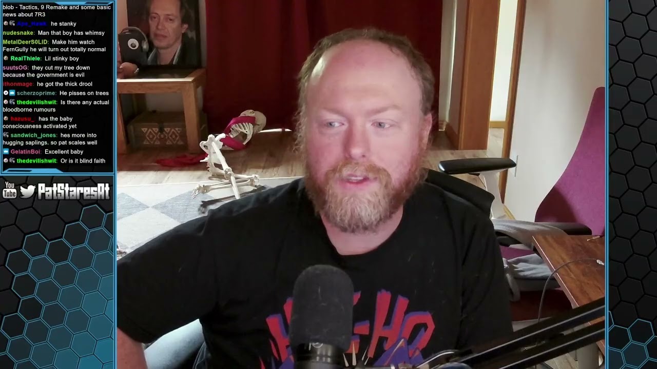 Pat Stares At Sony Thing June 2025!