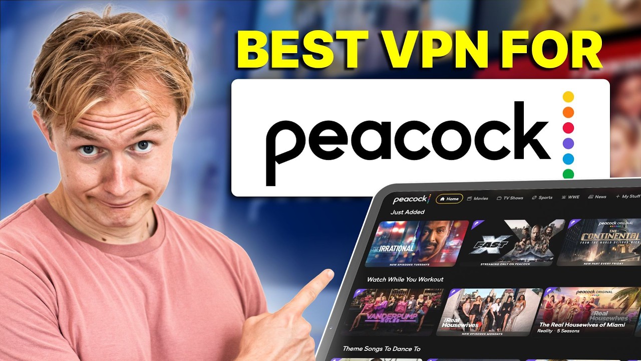 Best VPN For Peacock Tv: Watch From Anywhere In The World
