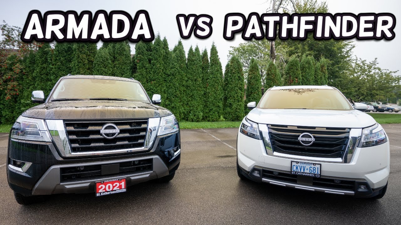2022 Nissan Pathfinder vs Nissan Armada Is Bigger REALLY Better?