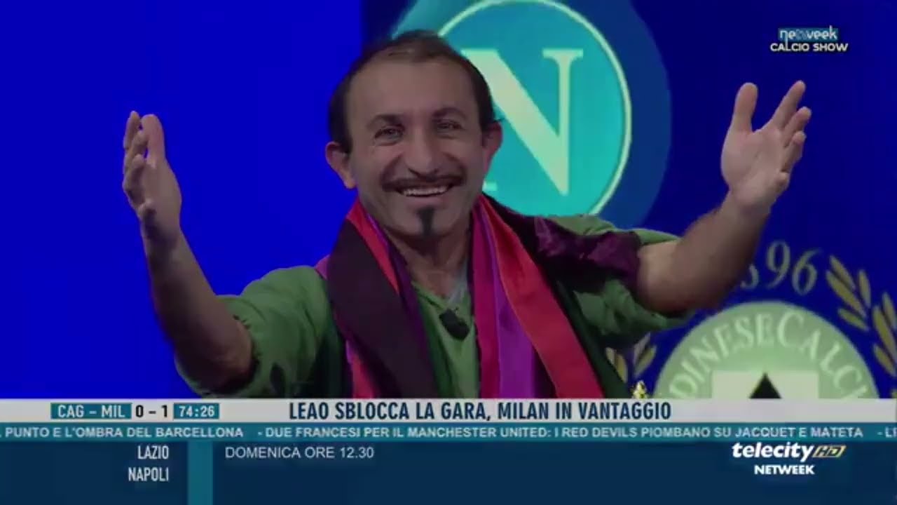 Simone Barbato - il rigore sull'esterno rete ( Calcio Show )