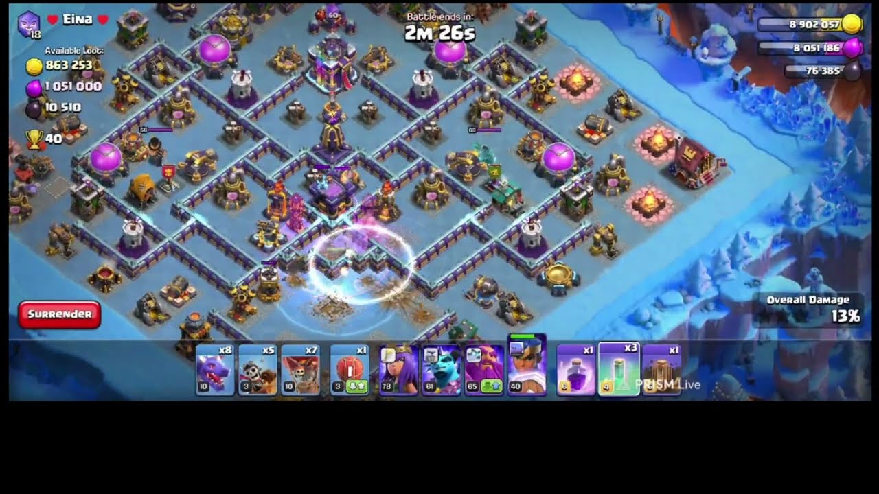 Clash Of Clans | TH15 - Attacking in Ranked Mode | Without CC
