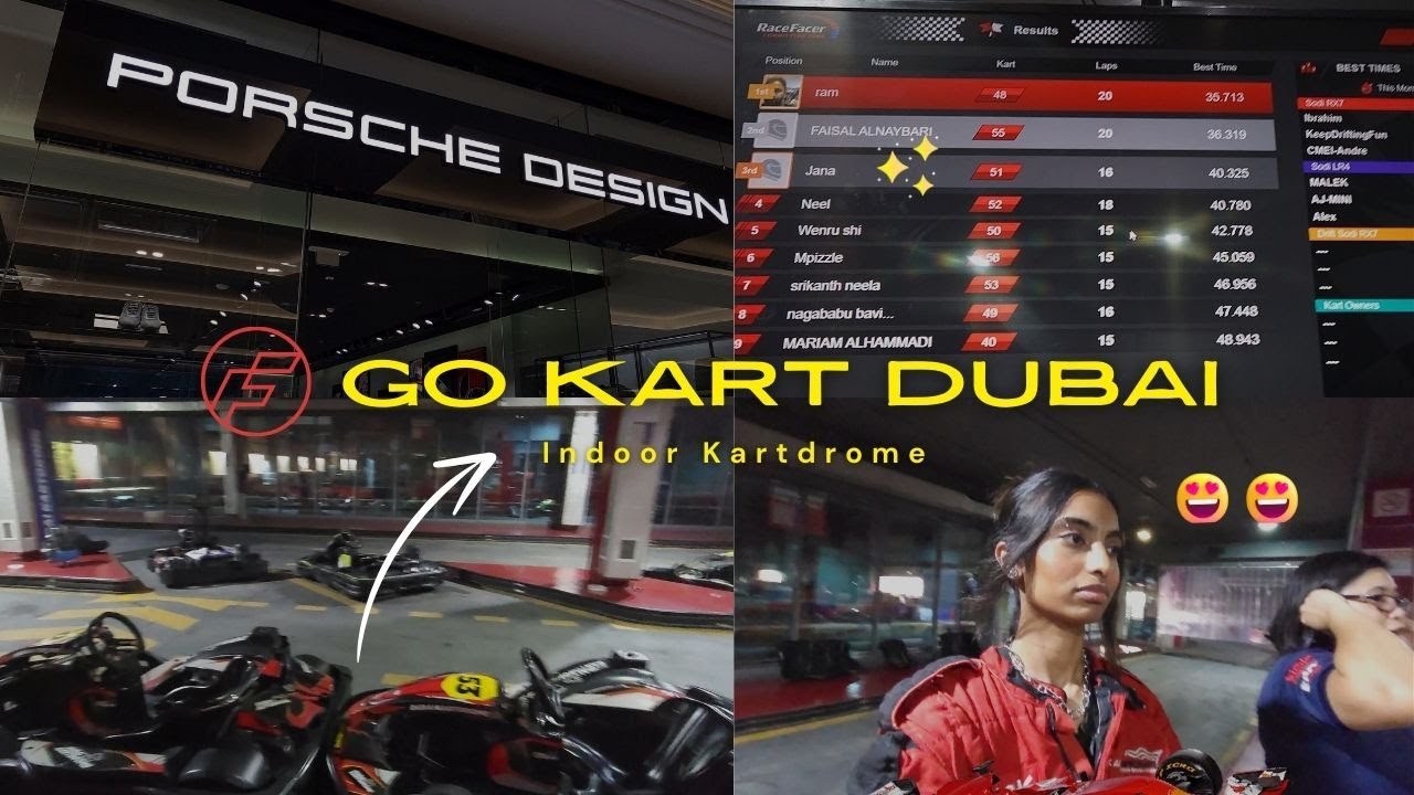 Dubai's Top Go Karting Destination | UAE 2024