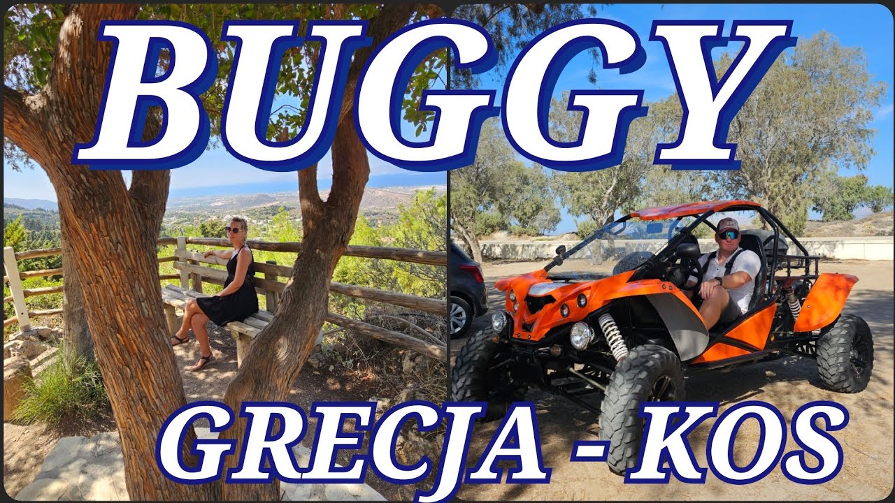 BUGGY jednodniowa wycieczka po Kos. Tigaki / Marmari / Zamek Palaio Pyli / Zia / Termy Embros