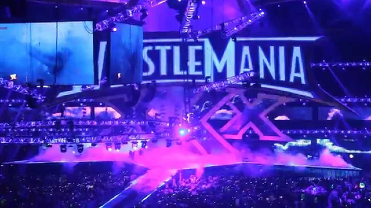 WrestleMania XXX: The Undertaker Live Entrance