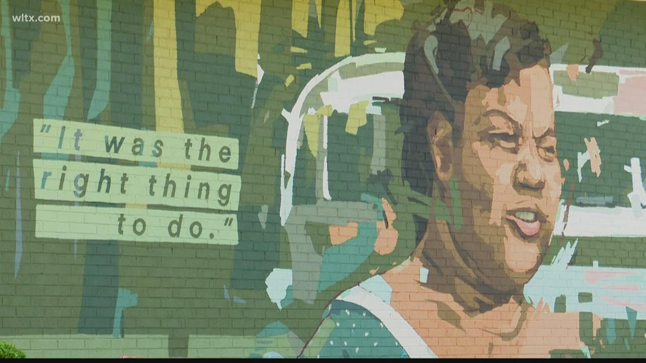 SC artists create Columbia mural for Sarah Mae Flemming