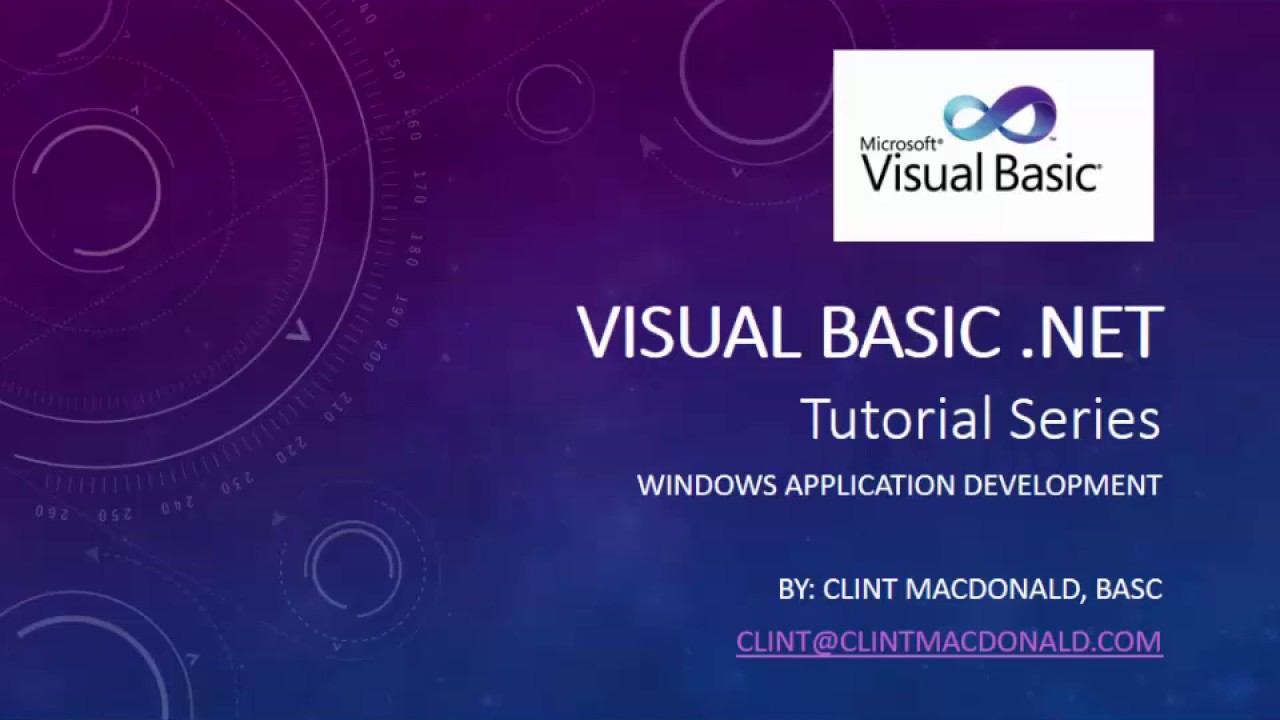 Visual Basic Tutorial 19 - The Datasources Window and Automated Databinding