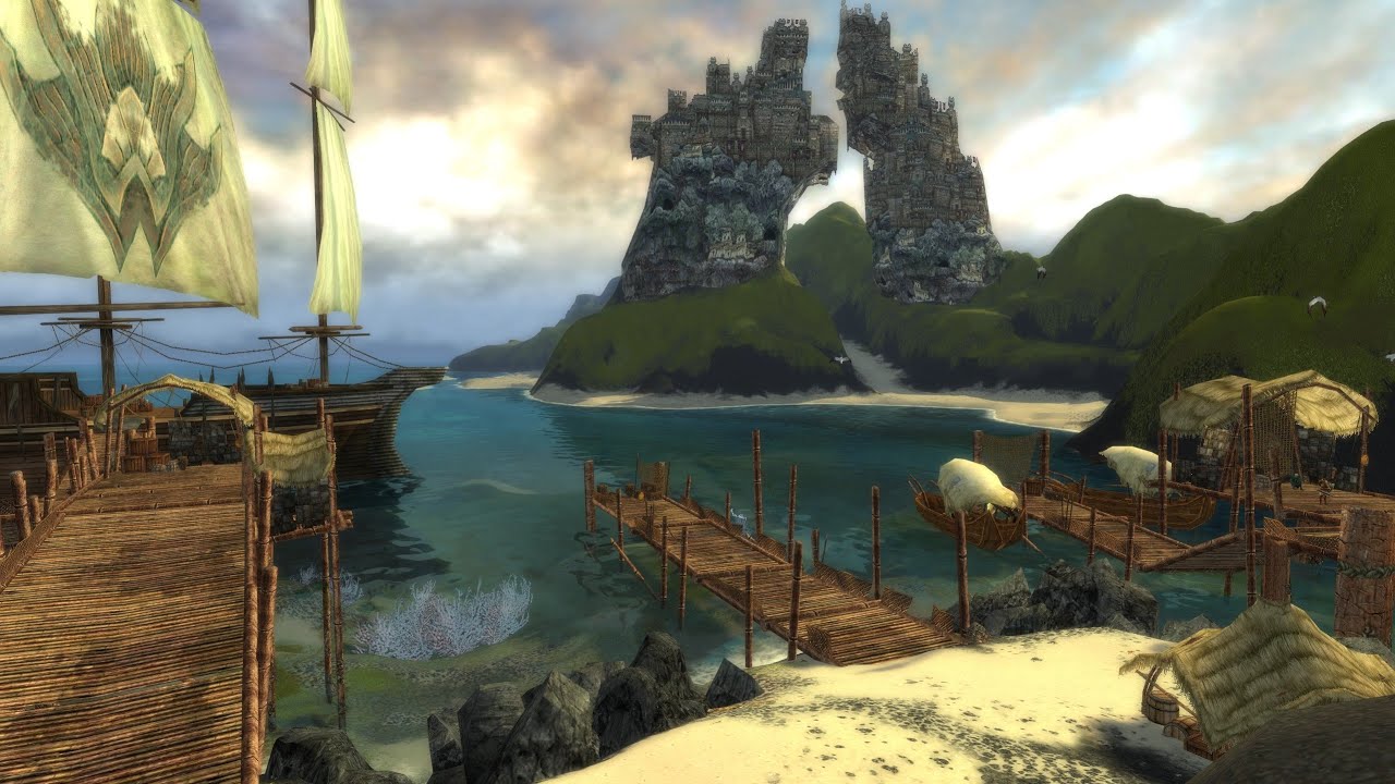 Guild Wars Ambience - Lion's Arch Bay