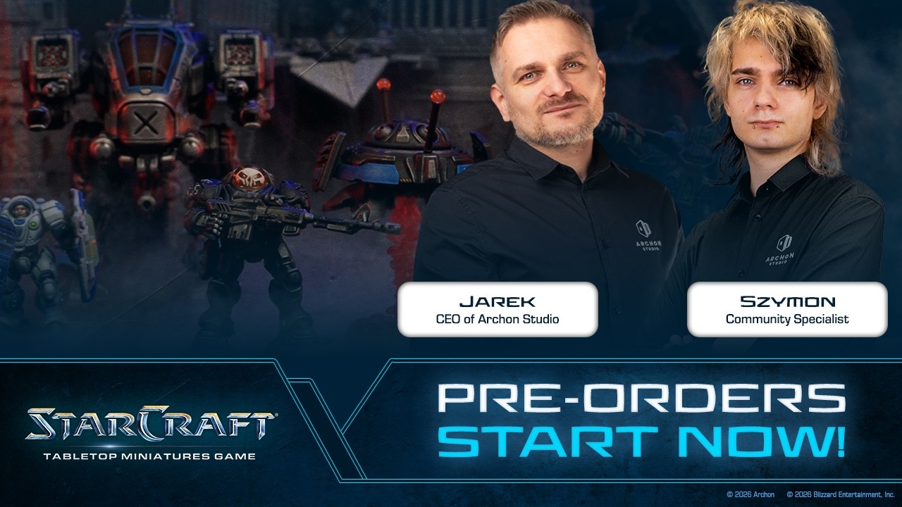 LIVE LAUNCH | StarCraft: Tabletop Miniatures Game | 10.03.2026