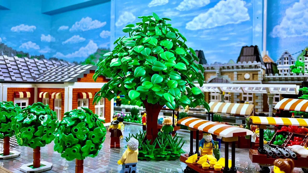 Nächste Eskalationsstufe am Marktplatz... - Bau einer Lego Stadt Teil 265.