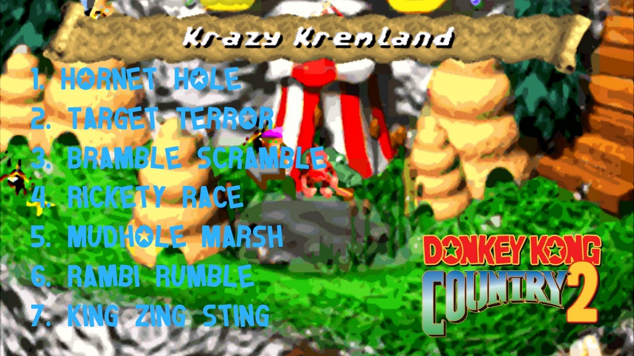 Donkey Kong Country 2 (GBA) (102%) (4|9) / World 4: Krazy Kremland [3:2/4K@60]