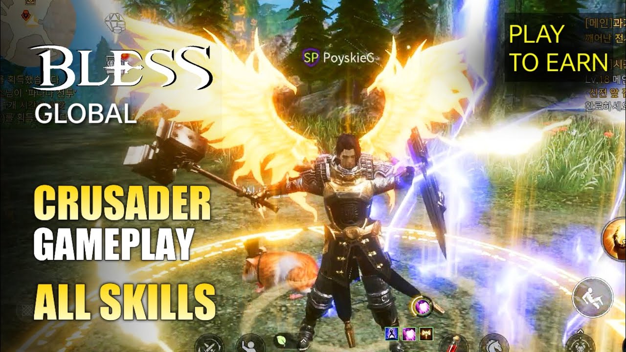 Bless Global Gameplay - Crusader