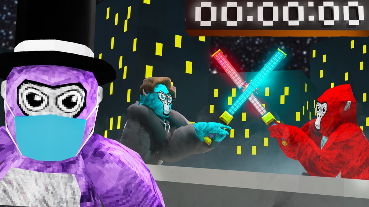 GORILLA TAG's BIRTHDAY LIVE EVENT (Lemming Fight/Giant Drill)