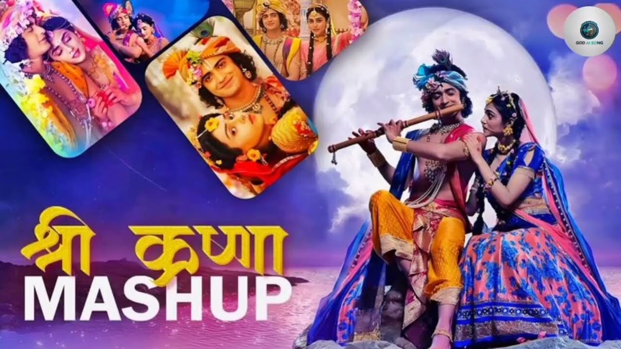 Radhakrishnan Mashup 🌸  RadhaKrishn | Krishna Bhajan Mashup | Peaceful Devotional Song Non-Stop song