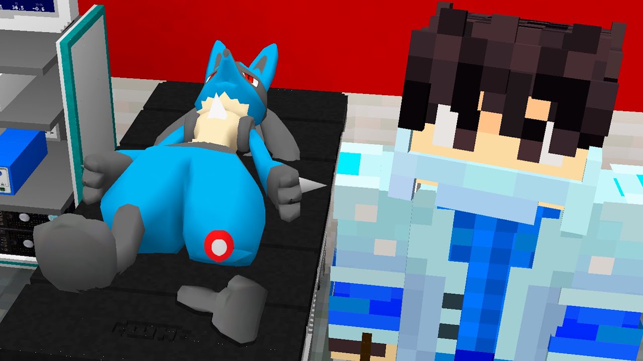 Virei MÉDICO POKÉMON no Minecraft Pixelmon!