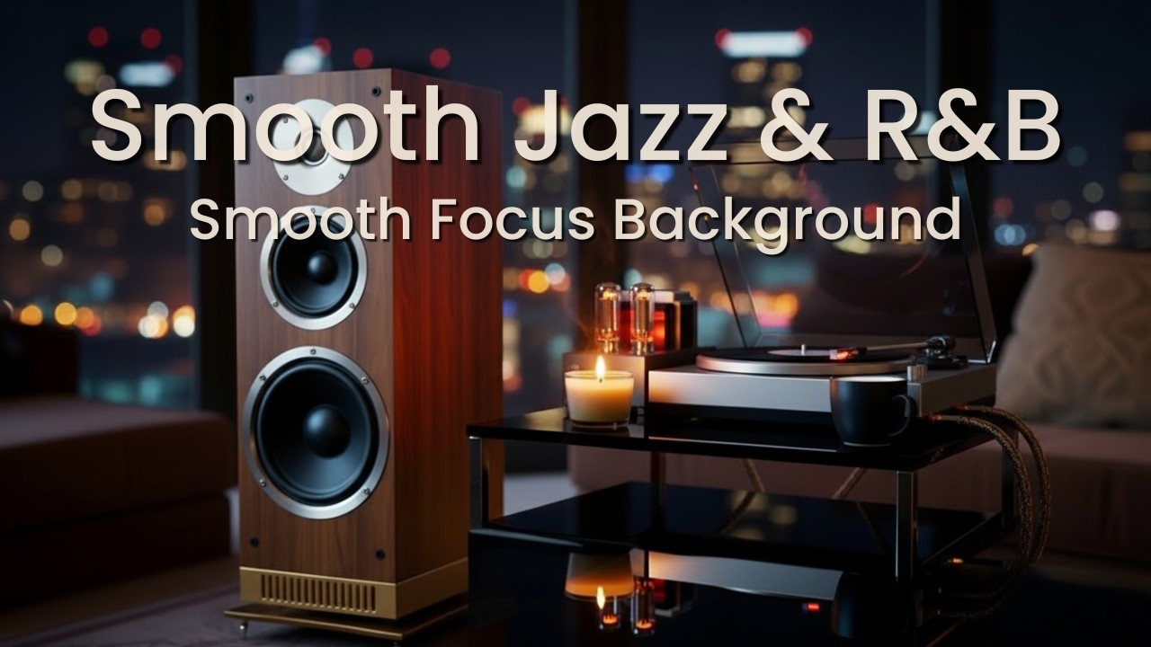 Smooth Jazz & Soul R&B – Smooth Sax & Guitar Background for Focus