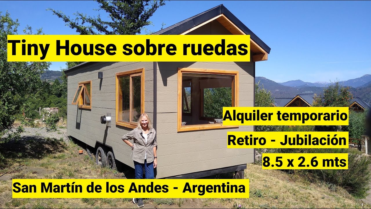 Mujer invierte en Tiny House para Alquilar por Airbnb y Complementar su Jubilación