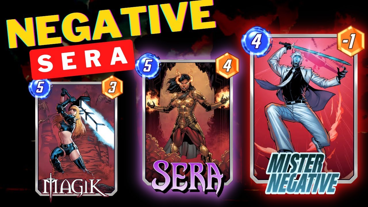 Negative Sera Deck - This Deck is so Much Fun - Marvel Snap