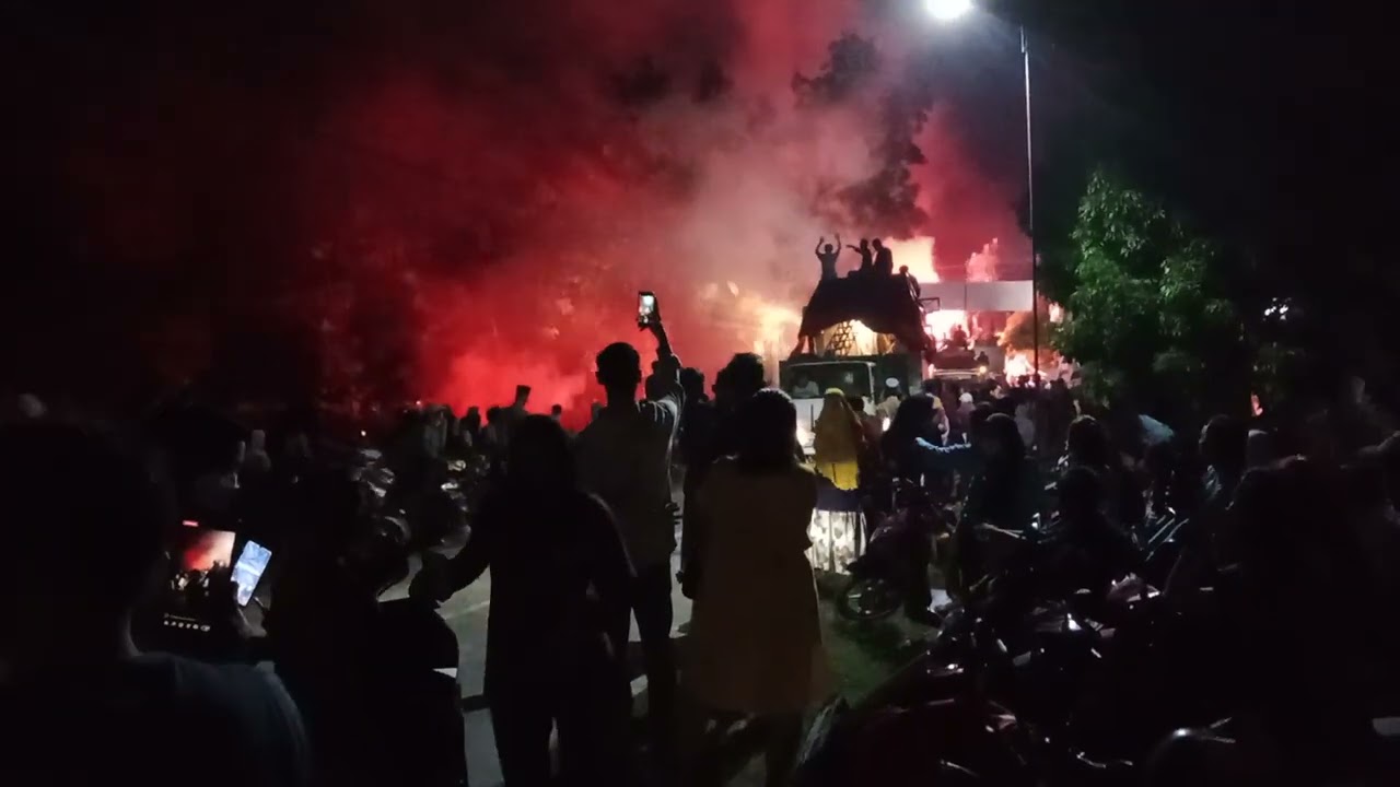 SUASANA ARAK-ARAK'AN MALAM TAKBIR DI DESA KU JRAGUNG, KARANGAWEN, DEMAK 2024