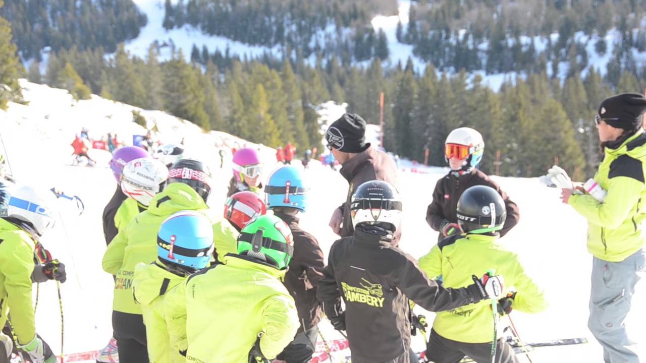 Presentation club Ski Competition Chambery