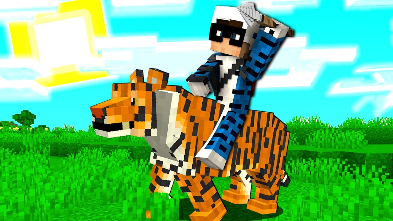 HO ADDOMESTICATO UNA TIGRE SU MINECRAFT - ITA