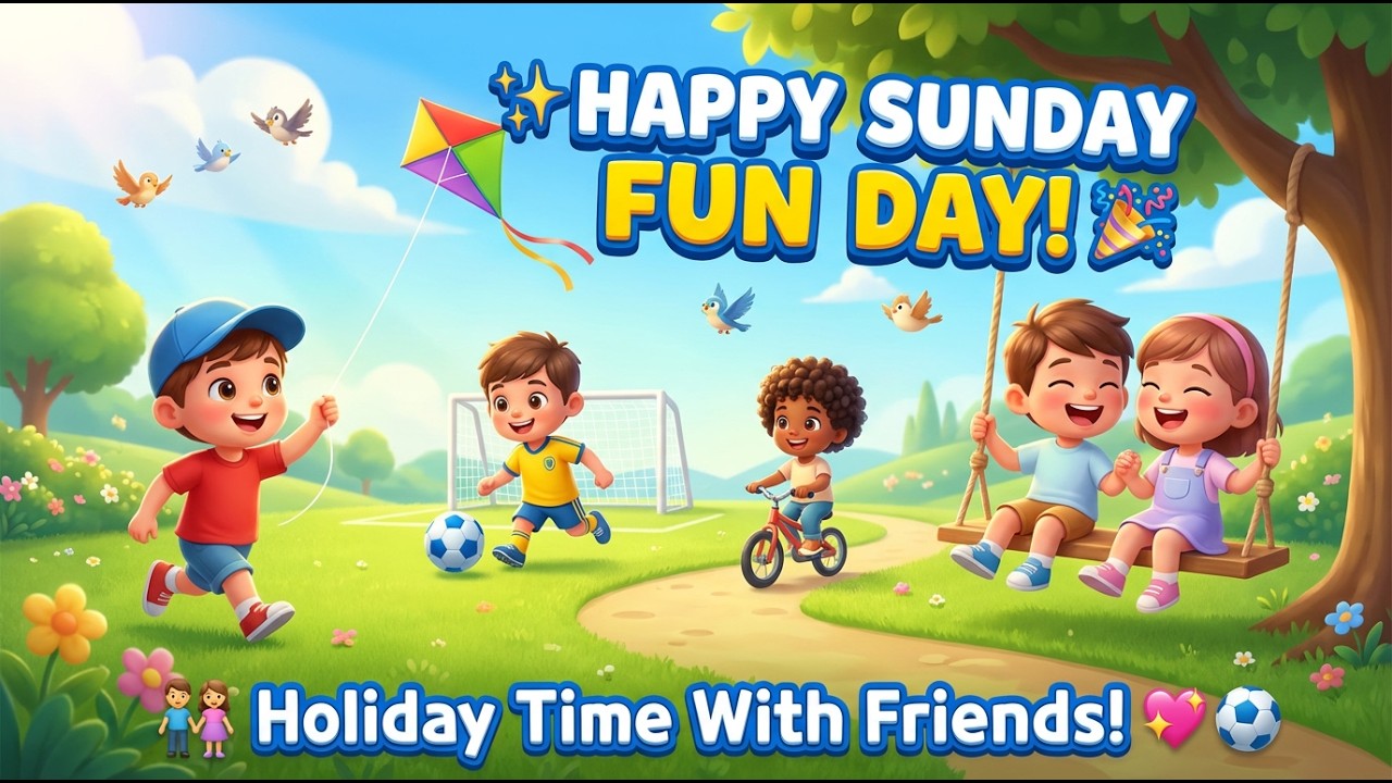 Happy Sunday Fun Day! 🌞 | Holiday Time With Friends 👫🎉