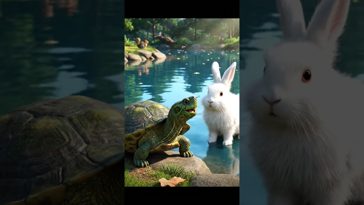 Tina Turtle Takes Her Time 🐢 | Patience & Learning for Kids | Fun 3D Story #kidslearning #3d  #candy