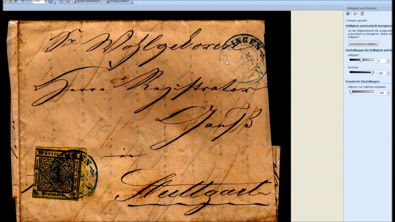 RonAleX Briefmarkenecke Teil 3 (Geschichte der Briefmarke, Start um 1851)