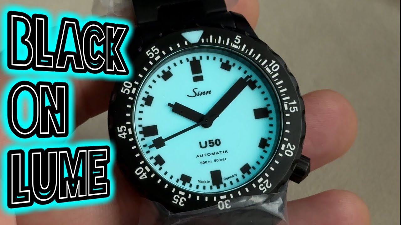 The Sinn U50 S L could blind a shark