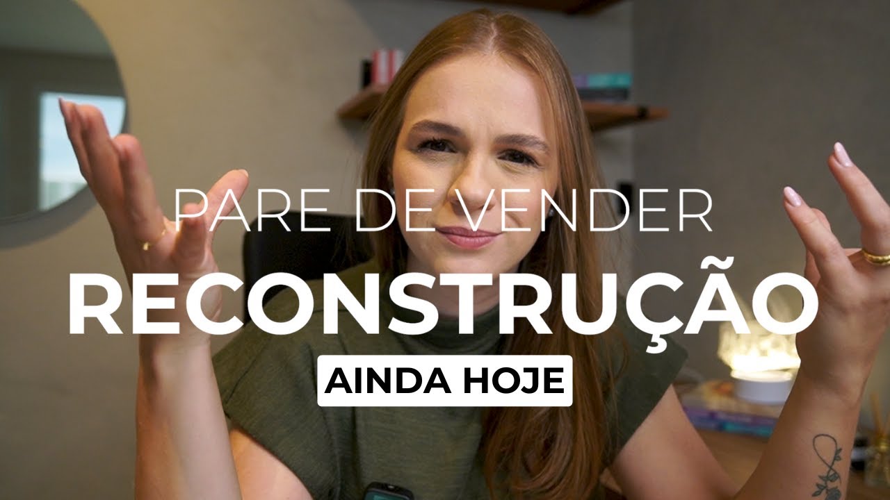 Como vender reconstrução de sobrancelhas?