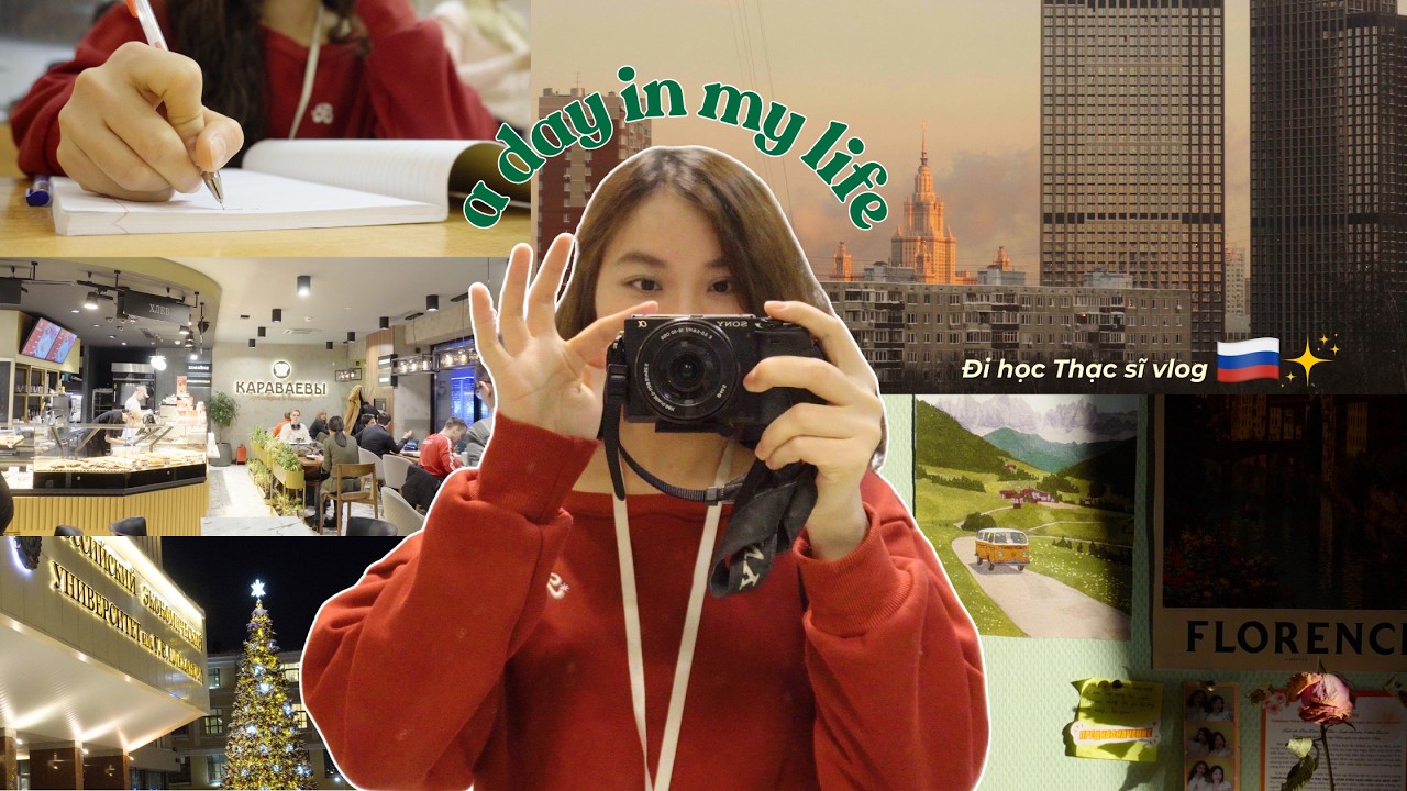 ĐI HỌC M&Ugrave;A Đ&Ocirc;NG | DU HỌC NGA WINTER VLOG