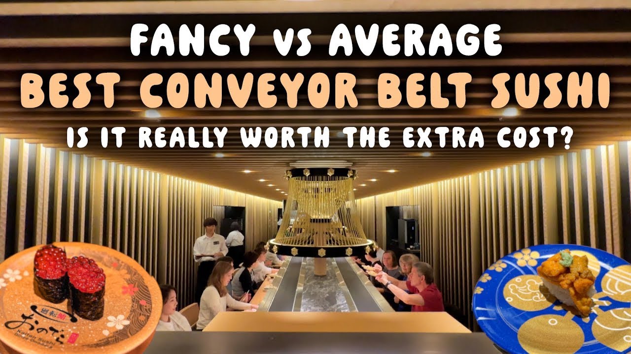 BEST CONVEYOR BELT SUSHI in KYOTO, Japan! Fancy VS Average 🍣