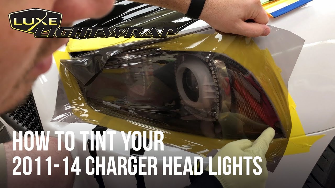 How To Tint Your 2011-14 Charger Head Lights